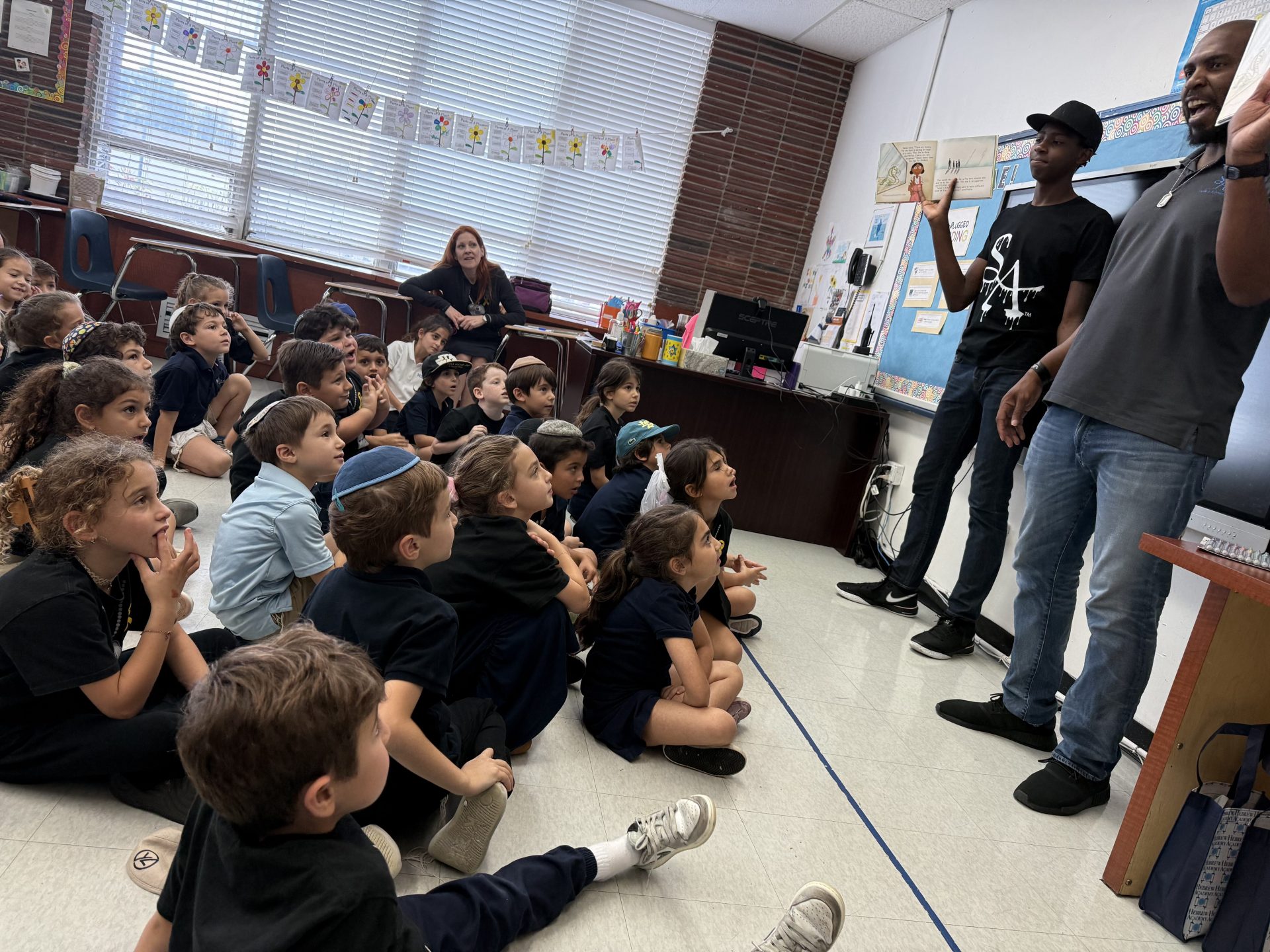 Kentrell Martin Brings ASL to Life for K–1 Students