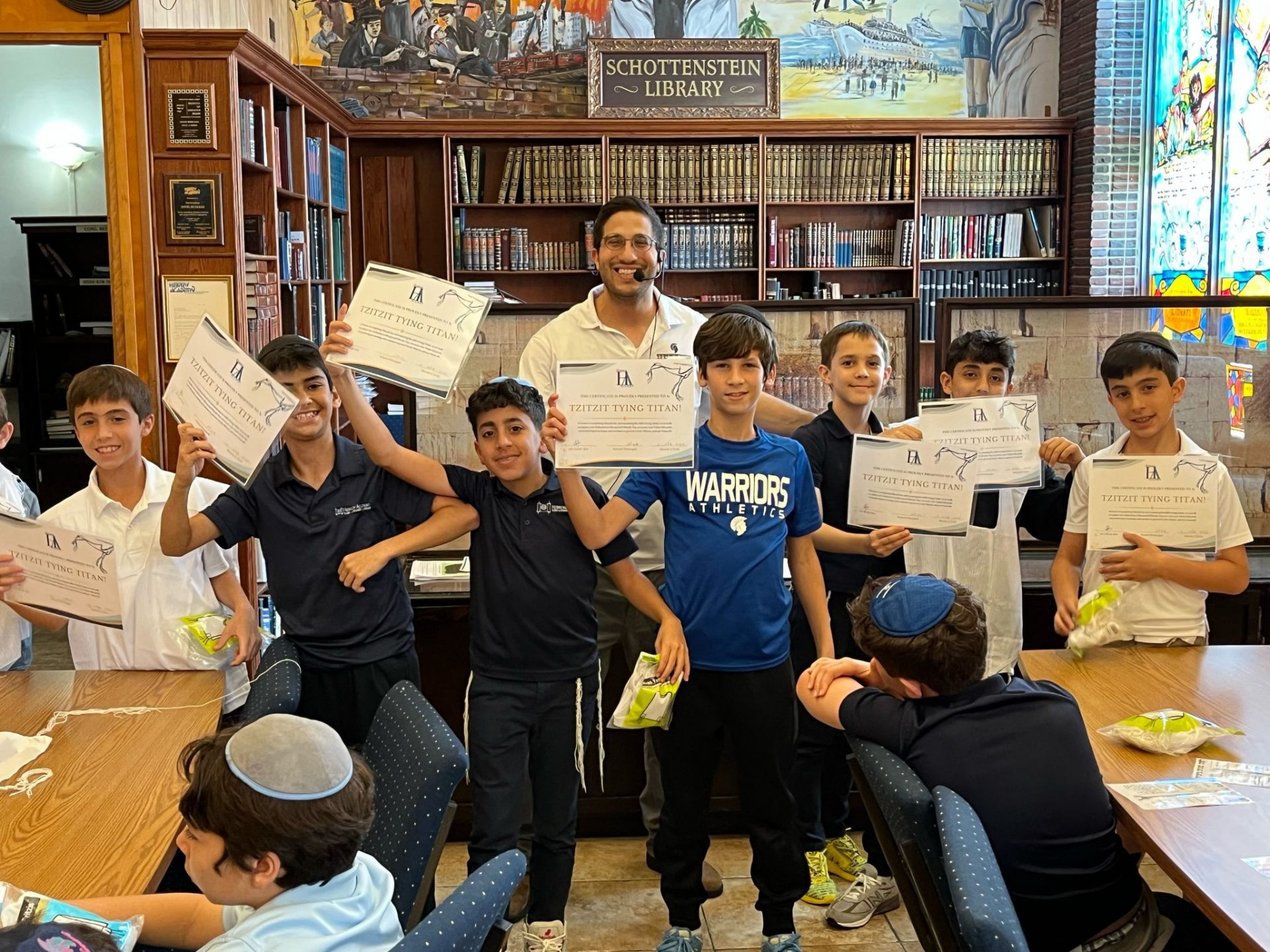 Mitzvah Day Magic: 5th Graders Create, Bake, and Shine