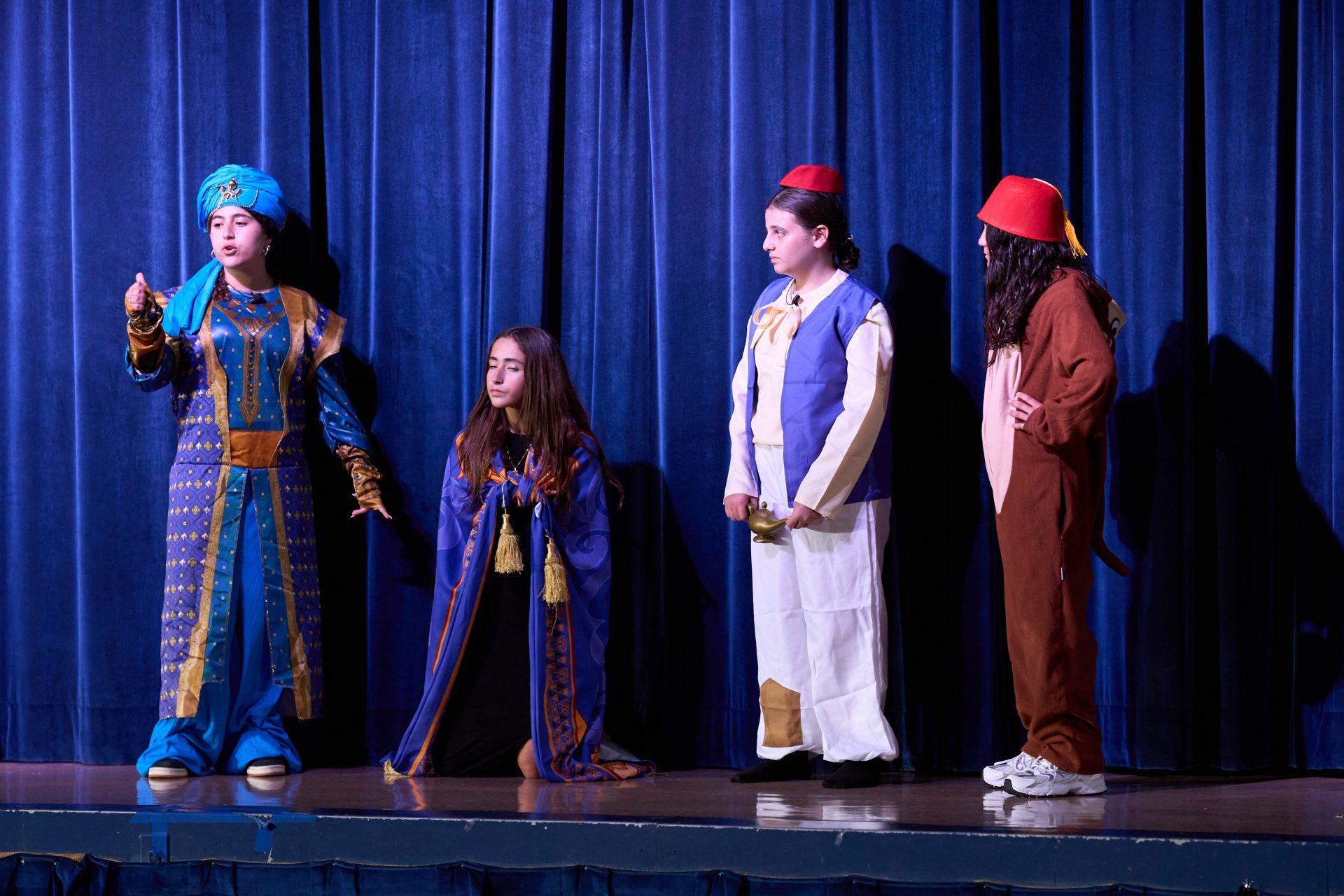 A Five Star Production of Aladdin by our Middle School Girls