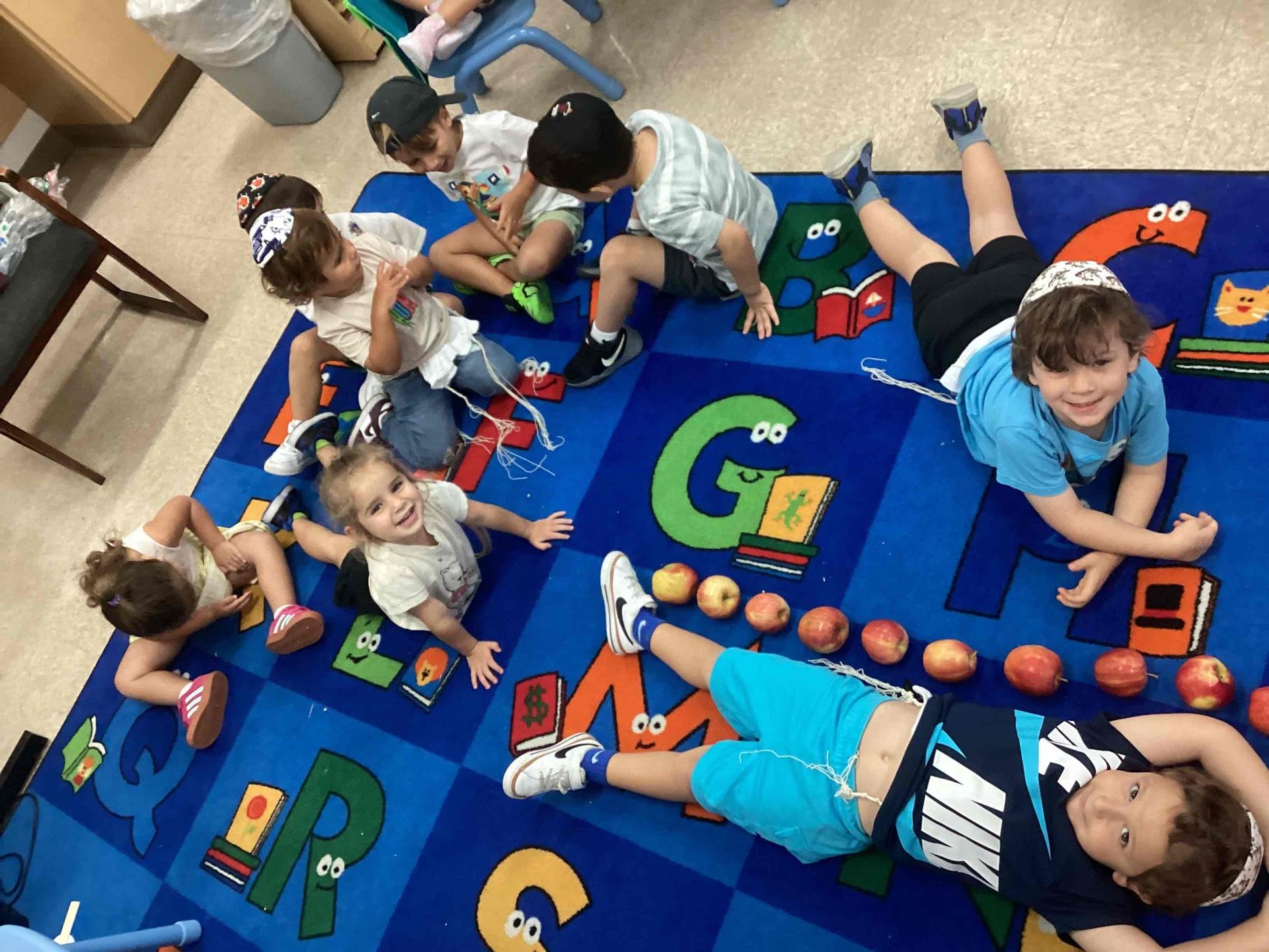 How Tall Are We? An Apple-Inspired Rosh Hashanah Lesson in Nursery 3
